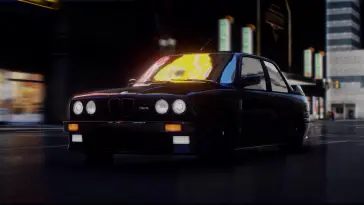 BMW E30 M3 Driving on the Road live wallpaper download