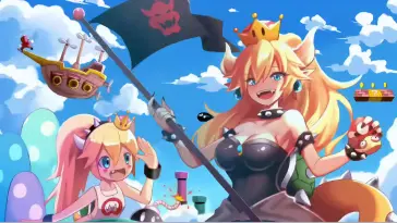Mario World Bowsette & Junior live wallpaper download