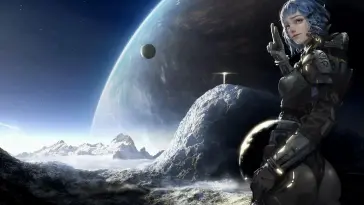 See You Space Girl live wallpaper download