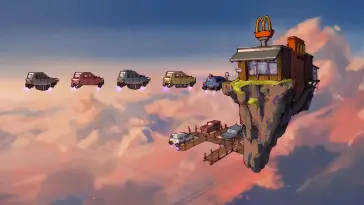 Flying Cafe live wallpaper download