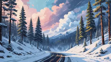 Snowy Serenity live wallpaper download