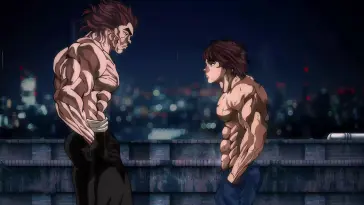 Baki and Yujiro Faceoff live wallpaper download