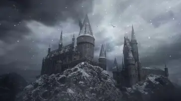 Winter Hogwarts live wallpaper download