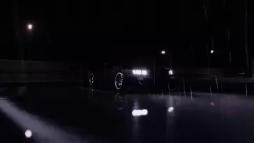 Nissan R34 at Rainy Night live wallpaper download