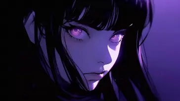 Violet Eyes in the Midnight live wallpaper download
