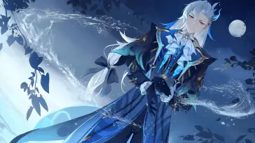 Neuvillette Keeper of the Tide live wallpaper download