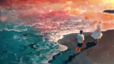 Beach Walk live wallpaper download