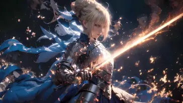 Saber (Fate/Stay Night) live wallpaper download