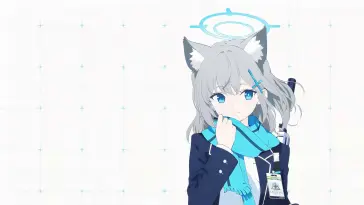 Shiroko Memorial Lobby (Blue Archive) live wallpaper download
