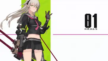 Heavily Armed High School Girl live wallpaper download