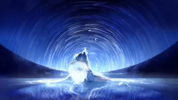 Hatsune Miku Under Night Starry River live wallpaper download