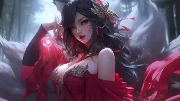 Ahri Foxfire Enchantress live wallpaper download