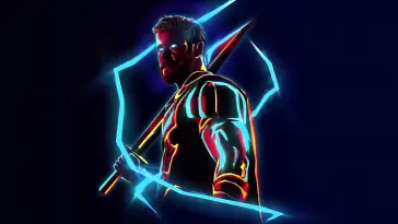 Neon Thor live wallpaper download