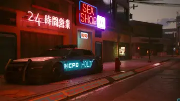 Police (Cyberpunk 2077) live wallpaper download