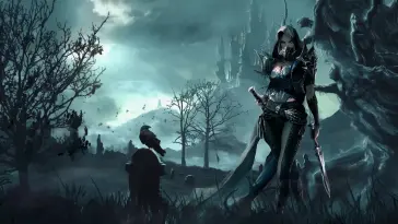 Dark Crow live wallpaper download