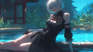 2B Silent Elegance live wallpaper download