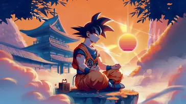 Goku Meditation live wallpaper download