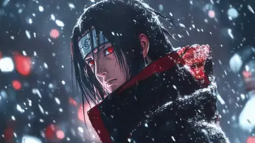 Itachi Uchiha Winter live wallpaper download