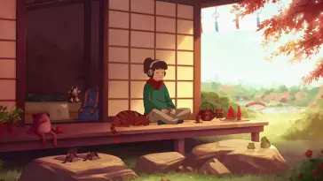 Autumn Afternoon (Lofi Girl) live wallpaper download