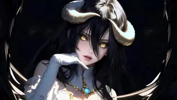 Albedo (Overlord) live wallpaper download