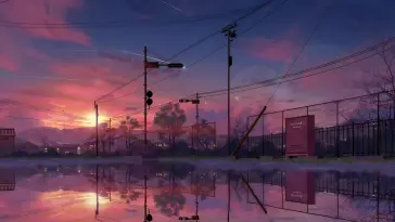 Meteors at Dawn live wallpaper download
