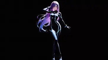 Serene Girl in Dark live wallpaper download