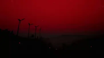 Foggy Red Sky live wallpaper download