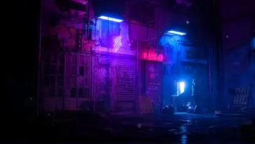 Neon Alley live wallpaper download