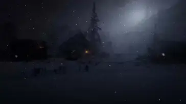 Snowy Cabin - Red Dead Redemption 2 live wallpaper download