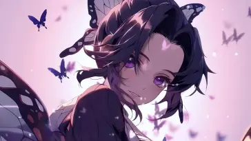 Shinobu - Butterfly of the Demon Slayers live wallpaper download
