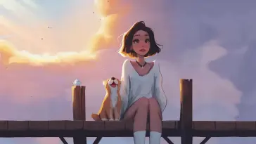 Quiet Moment on the Pier live wallpaper download