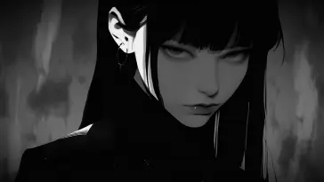 Serious Girl live wallpaper download