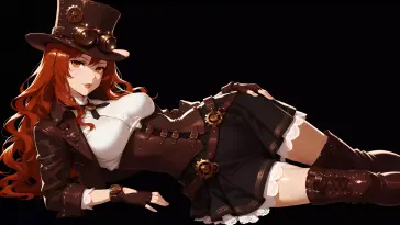 Steampunk Girl live wallpaper download