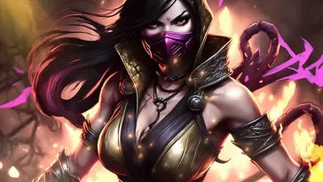 Mileena From Mortal Kombat live wallpaper download
