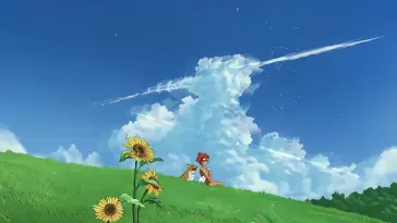 Ed and Ein (Cowboy Bebop) live wallpaper download
