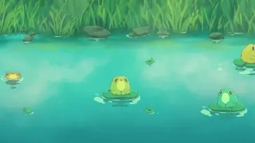 Abi Toads Lilypad Ride live wallpaper download