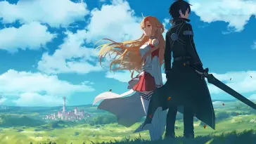 Kirito & Asuna (Sword Art Online) live wallpaper download
