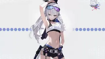 Silver Wolf - Glitch Rhythm live wallpaper download