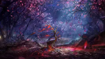 Sakura Tree Landscape live wallpaper download