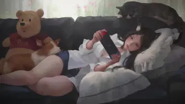 Lazy Afternoon With Nintendo live wallpaper download