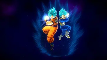 Dynamic Duo Goku and Vegeta live wallpaper download