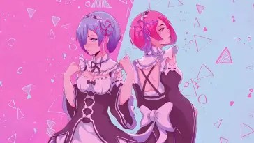 Rem and Ram (Re:Zero) live wallpaper download