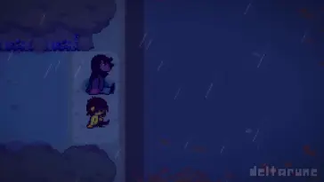 Deltarune Rainy Night live wallpaper download