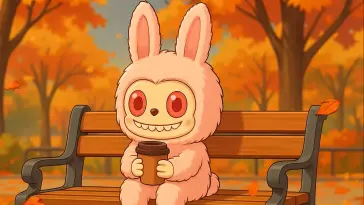 Labubu in Autumn live wallpaper download