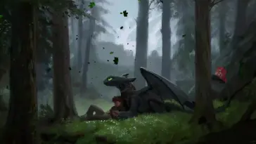 Hiccup and Toothless (How to Train Your Dragon) live wallpaper download