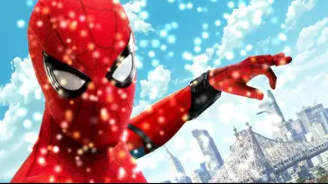 Spiderman in a New York City live wallpaper download