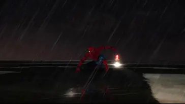 Spiderman on the Roof live wallpaper download
