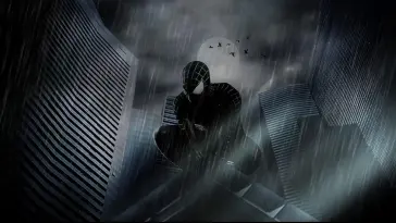 Spiderman in the Heavy Rain live wallpaper download