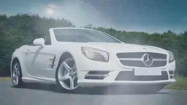 Mercedes With the Headlights On live wallpaper download