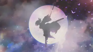 Shinobu Shadows in the Sky live wallpaper download